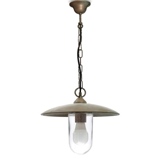 vintage med lampa zavesenie terasa vonkajsie osvetlenie lampa vonkajsie terasa mediteransky rustikalny balaton vidiecka dom medena lampa antikovany patinovany moretti luce.jpg